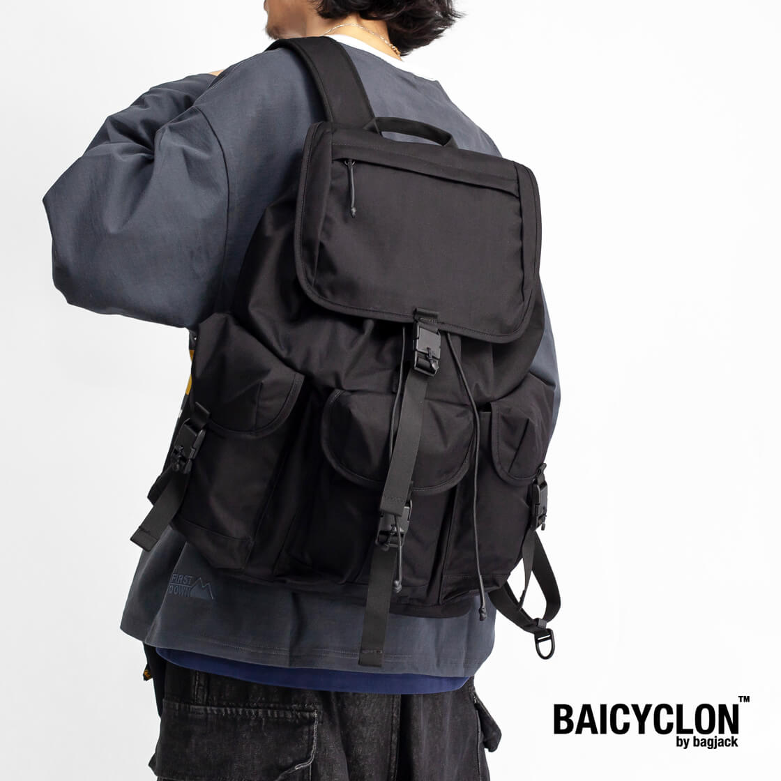 BAICYCLON by bagjack バイシクロンバイバッグジャック コーデュラナイロンバックパック リュックサック メンズ レディース